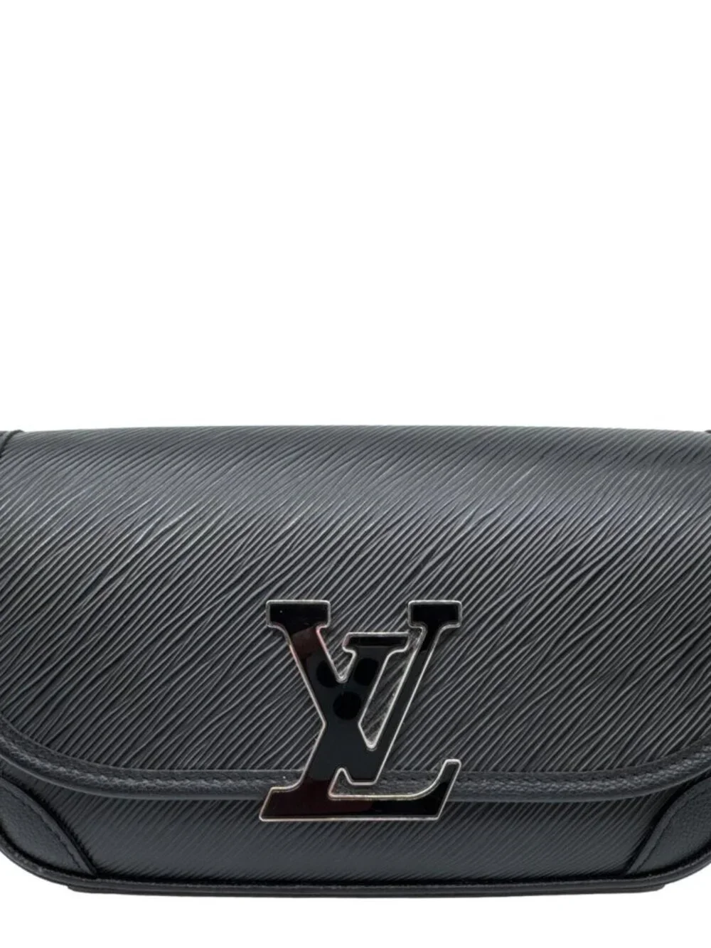 Louis Vuitton  Buci Epi Leather Shoulder Bag Black
